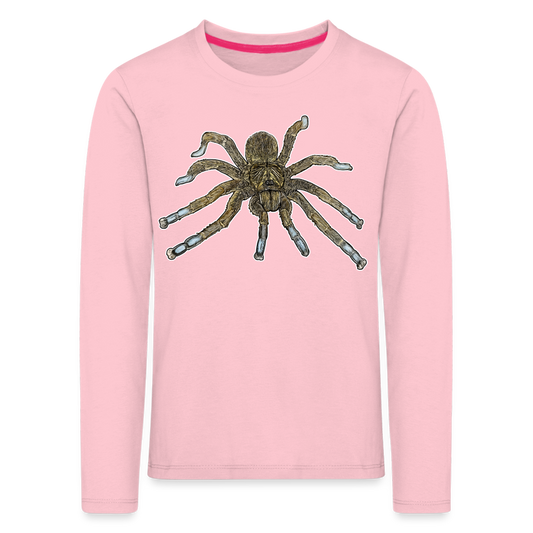 Kinder Longsleeve Idiothele mira - Hellrosa