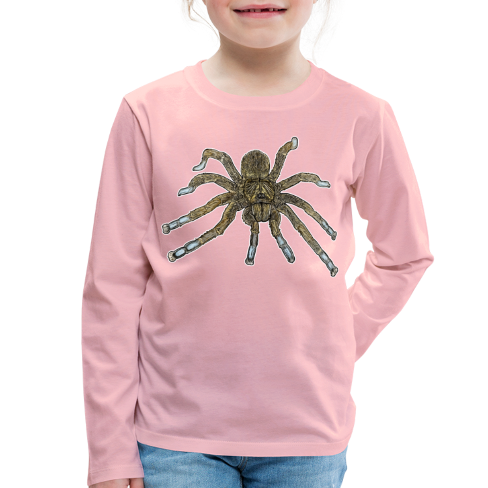 Kinder Longsleeve Idiothele mira - Hellrosa