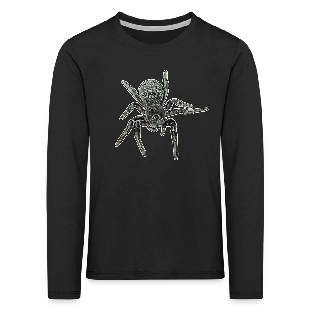 Kinder Longsleeve Eresus walckenaeri - Schwarz