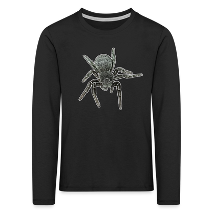 Kinder Longsleeve Eresus walckenaeri - Schwarz