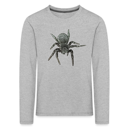 Kinder Longsleeve Eresus walckenaeri - Grau meliert