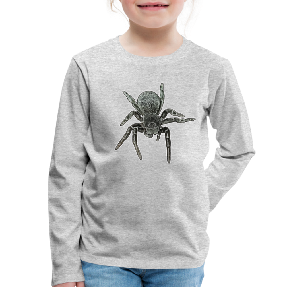 Kinder Longsleeve Eresus walckenaeri - Grau meliert