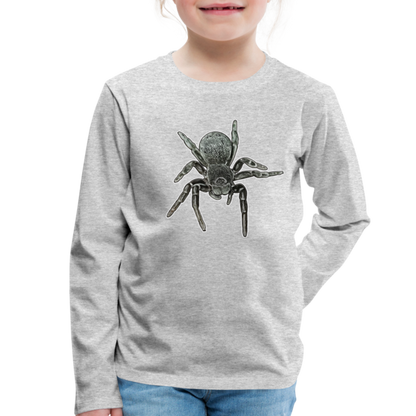 Kinder Longsleeve Eresus walckenaeri - Grau meliert