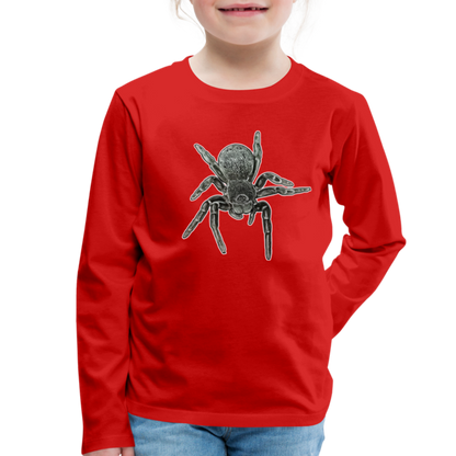 Kinder Longsleeve Eresus walckenaeri - Rot