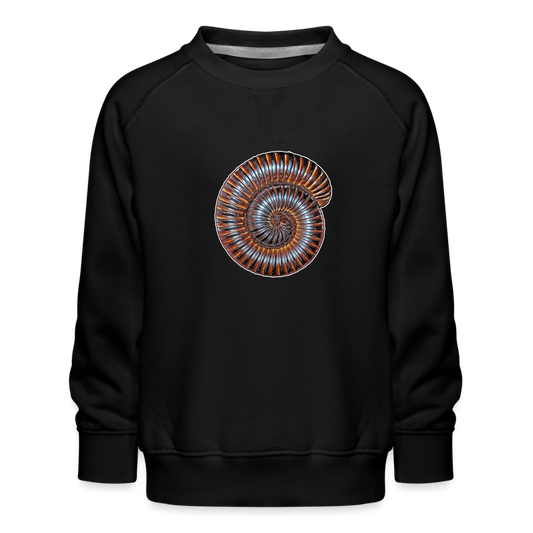 Kinder/ Teenager Pullover Archispirostreptus gigas - Schwarz