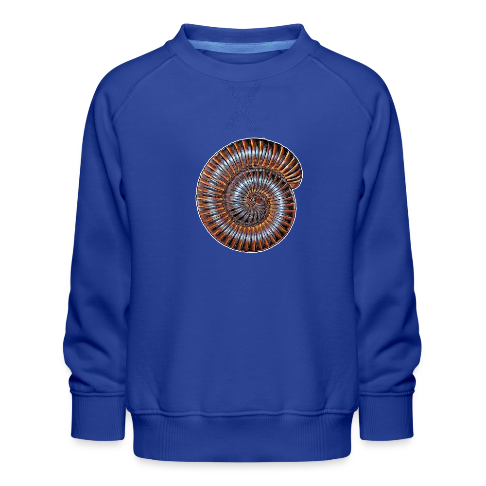 Kinder/ Teenager Pullover Archispirostreptus gigas - Royalblau