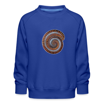 Kinder/ Teenager Pullover Archispirostreptus gigas - Royalblau