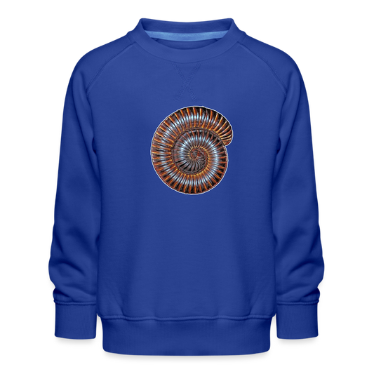 Kinder/ Teenager Pullover Archispirostreptus gigas - Royalblau