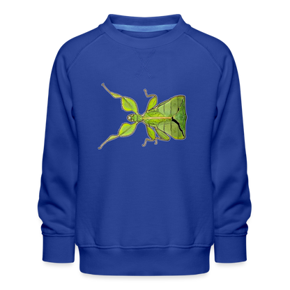 Kinder/ Teenager Pullover Phyllium philippinicum female - Royalblau