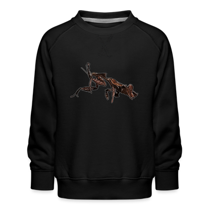 Kinder/ Teenager Pullover Phyllocrania paradoxa female 2 - Schwarz