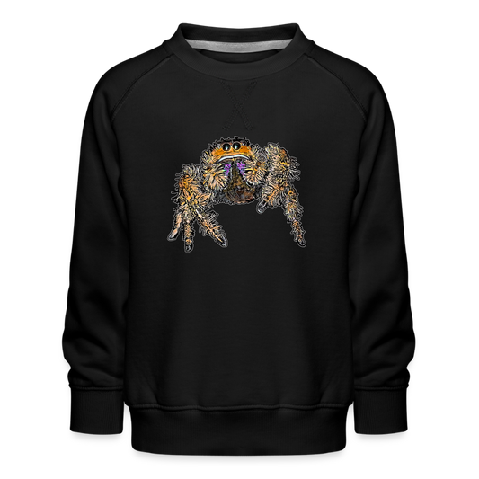 Kinder/ Teenager Pullover Phidippus regius Everglades female - Schwarz