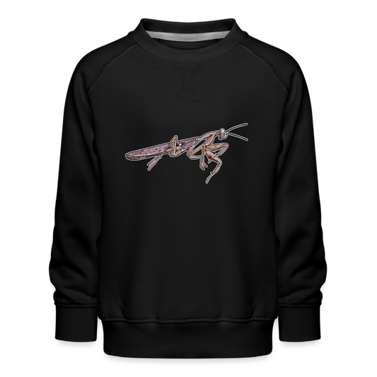 Kinder/ Teenager Pullover Rhombodera kirbyi male - Schwarz