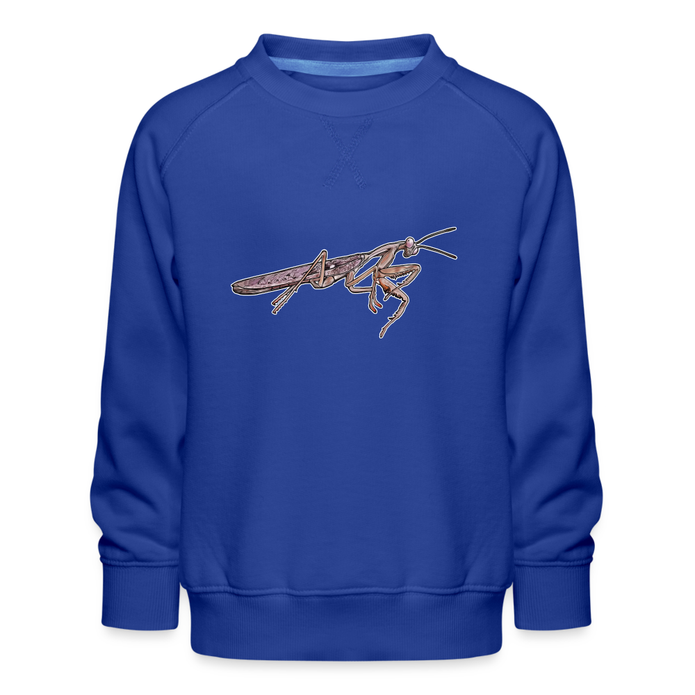 Kinder/ Teenager Pullover Rhombodera kirbyi male - Royalblau