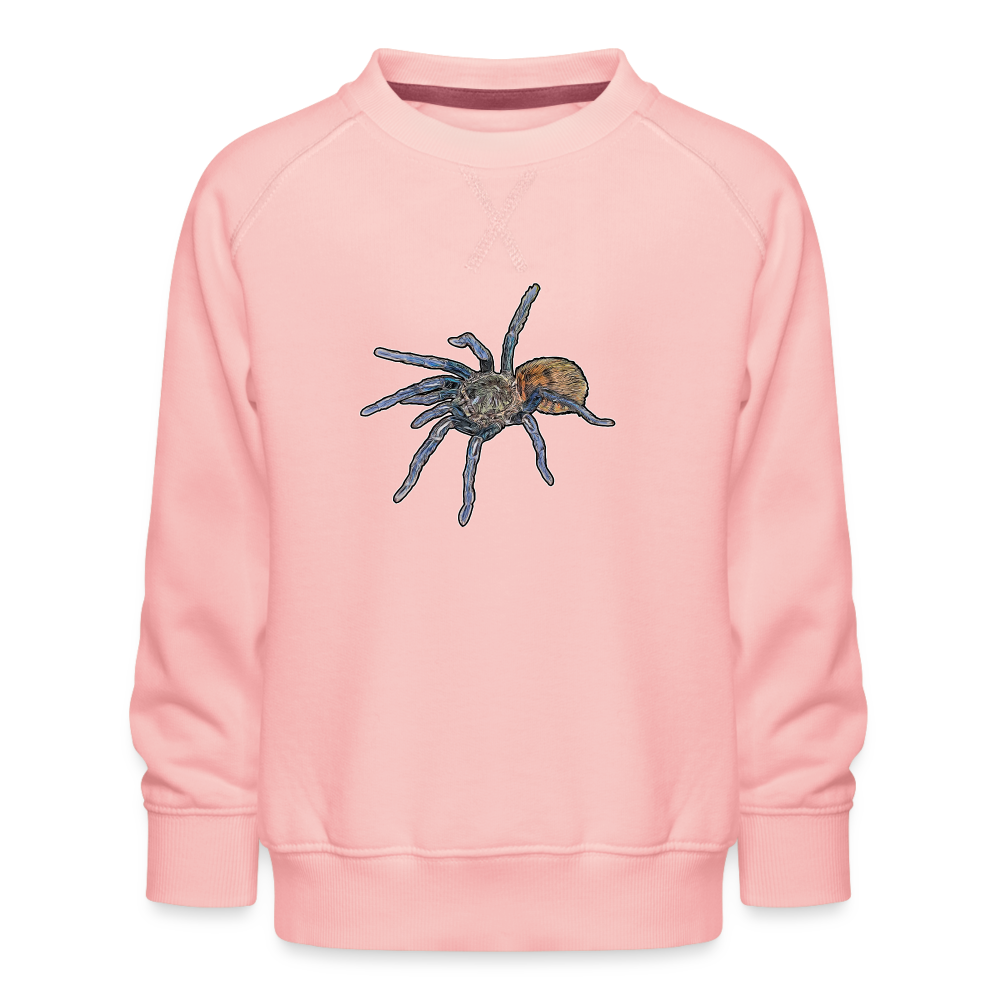 Kinder/ Teenager Pullover Chromatopelma cyaneopubescens - Kristallrosa