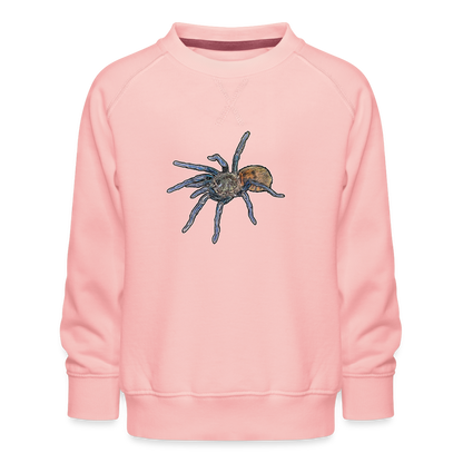 Kinder/ Teenager Pullover Chromatopelma cyaneopubescens - Kristallrosa