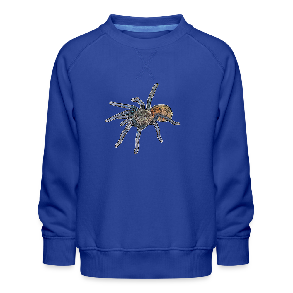 Kinder/ Teenager Pullover Chromatopelma cyaneopubescens - Royalblau