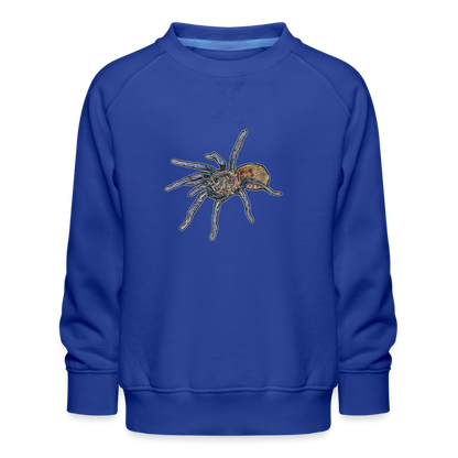 Kinder/ Teenager Pullover Chromatopelma cyaneopubescens - Royalblau