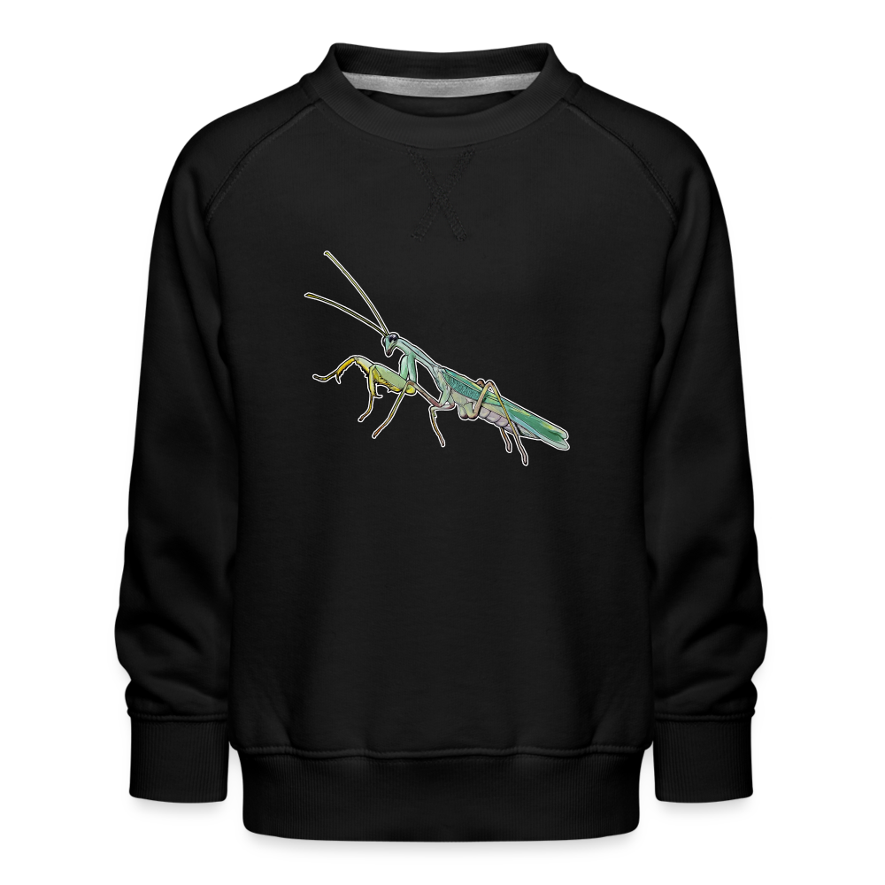 Kinder/ Teenager Pullover Sphodromantis lineola male - Schwarz