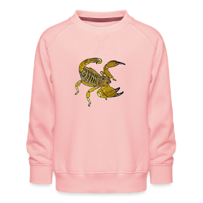 Kinder/ Teenager Pullover Scorpio maurus palmatus - Kristallrosa