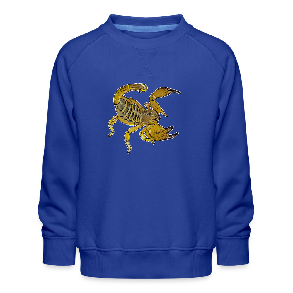 Kinder/ Teenager Pullover Scorpio maurus palmatus - Royalblau