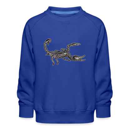 Kinder/ Teenager Pullover Heterometrus silenus - Royalblau