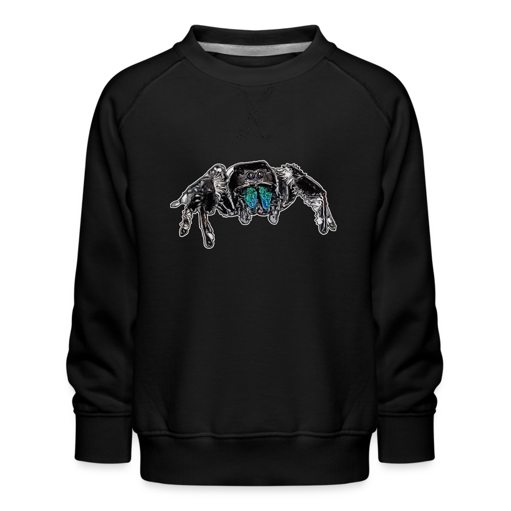 Kinder/ Teenager Pullover Phidippus regius Everglades male - Schwarz