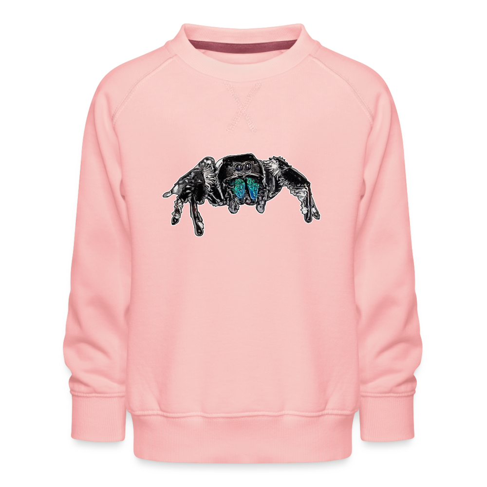 Kinder/ Teenager Pullover Phidippus regius Everglades male - Kristallrosa