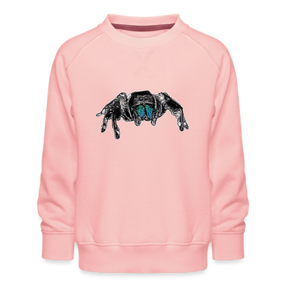 Kinder/ Teenager Pullover Phidippus regius Everglades male - Kristallrosa