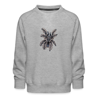Kinder/ Teenager Pullover Tliltocatl albopilosus - Grau meliert