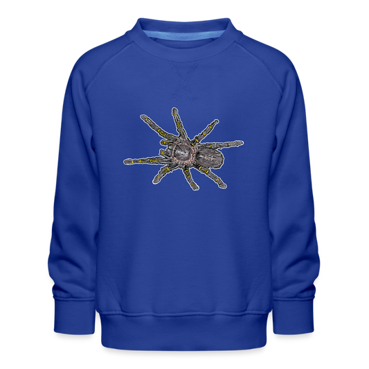 Kinder/ Teenager Pullover Grammostola pulchripes - Royalblau