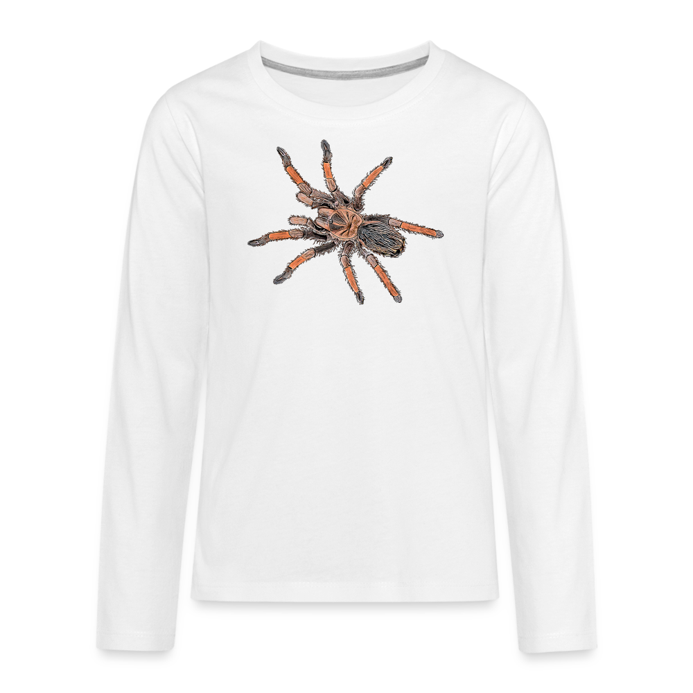Teenager Longsleeve Brachypelma emilia - weiß