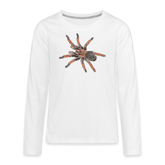 Teenager Longsleeve Brachypelma emilia - weiß
