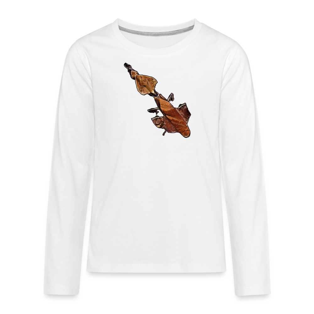 Teenager Longsleeve Phyllocrania paradoxa female - weiß