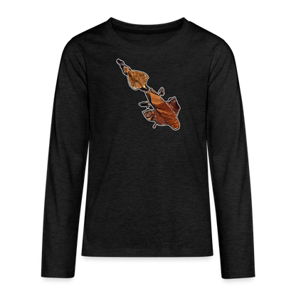 Teenager Longsleeve Phyllocrania paradoxa female - Anthrazit