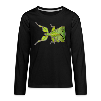 Teenager Longsleeve Phyllium philippinicum female - Schwarz
