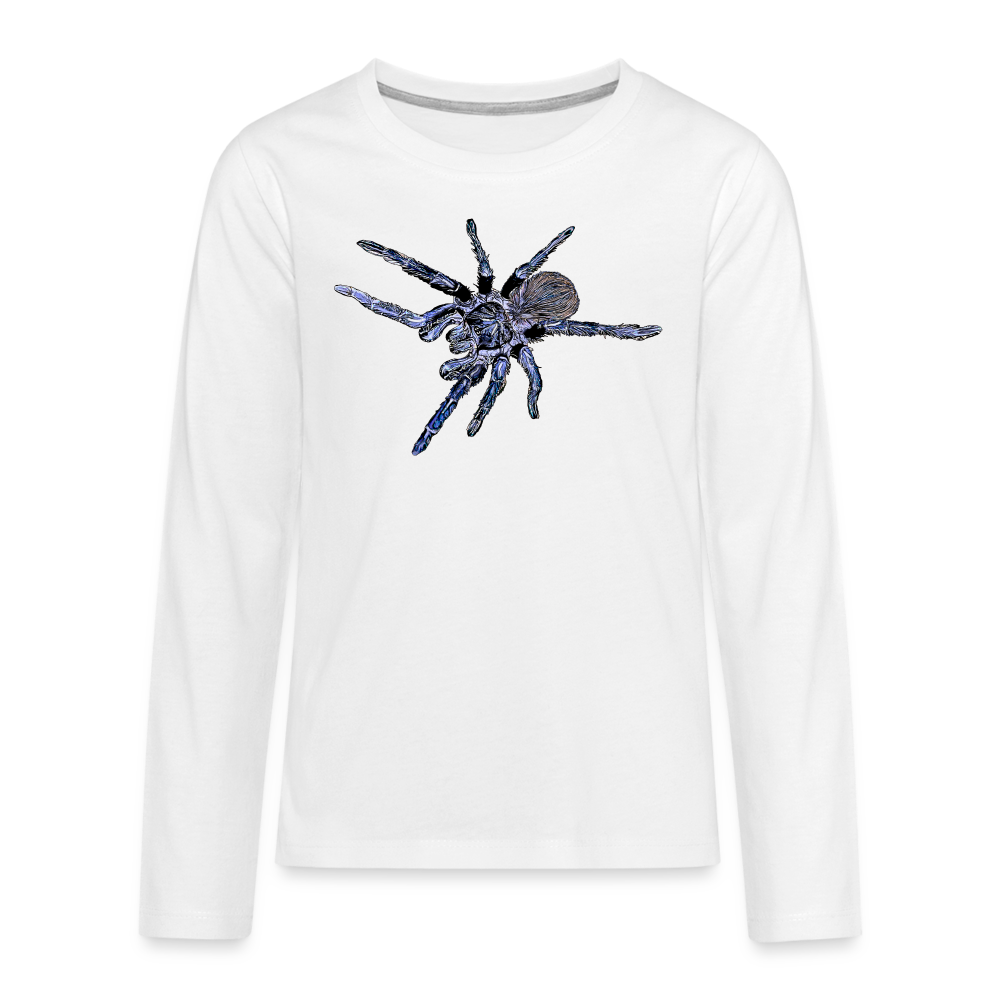 Teenager Longsleeve Pterinopelma sazimai - weiß