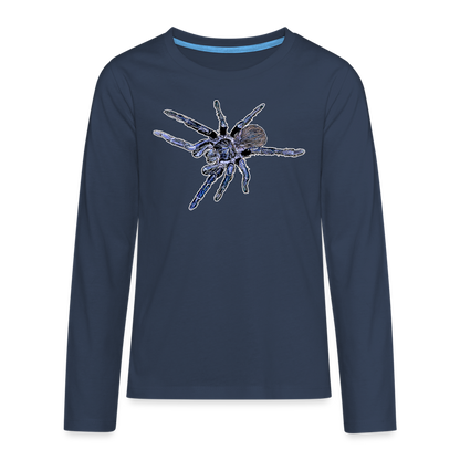 Teenager Longsleeve Pterinopelma sazimai - Navy