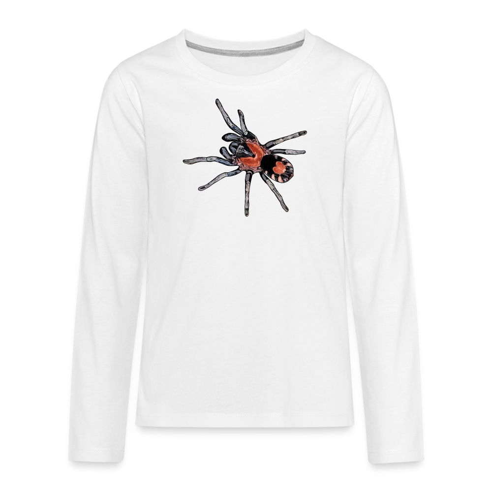 Teenager Longsleeve Cyriocosmus elegans - weiß