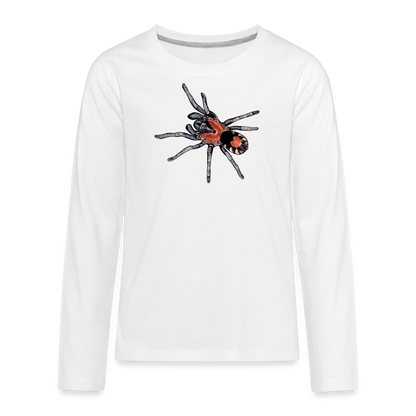 Teenager Longsleeve Cyriocosmus elegans - weiß