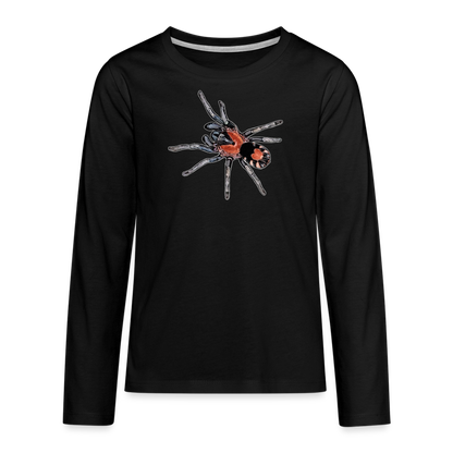 Teenager Longsleeve Cyriocosmus elegans - Schwarz