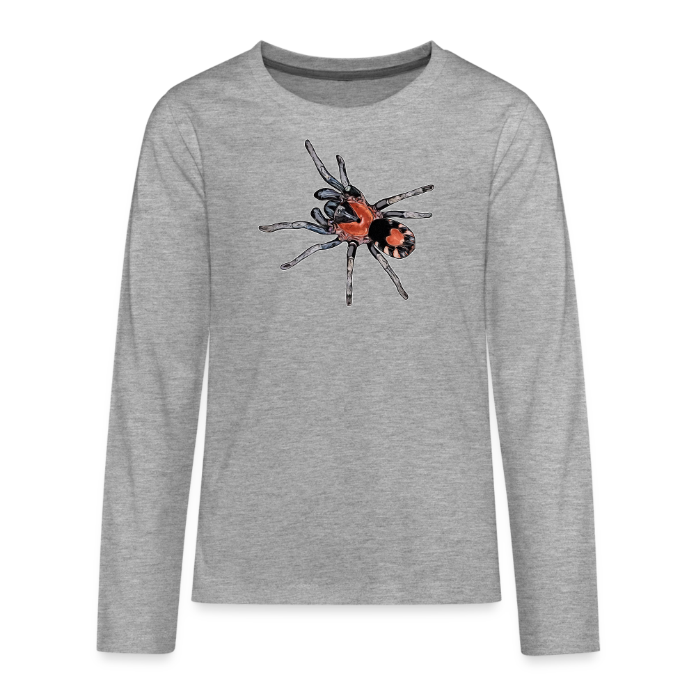Teenager Longsleeve Cyriocosmus elegans - Grau meliert