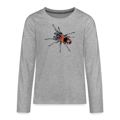 Teenager Longsleeve Cyriocosmus elegans - Grau meliert
