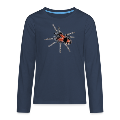 Teenager Longsleeve Cyriocosmus elegans - Navy
