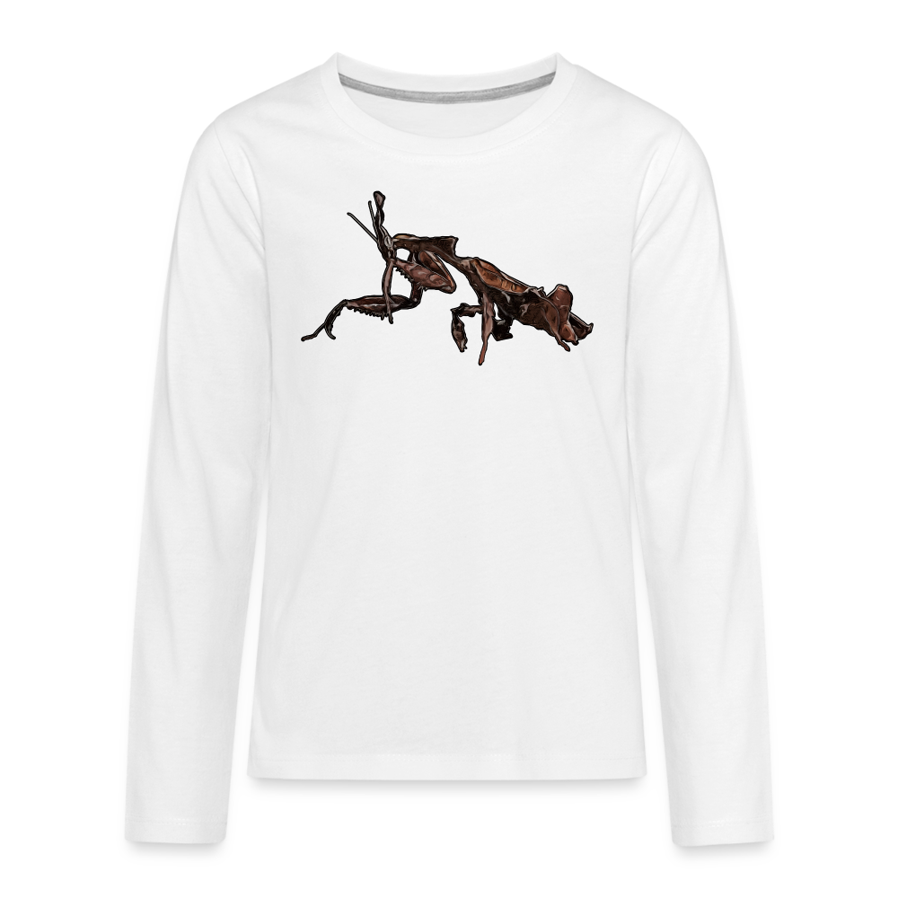 Teenager Longsleeve Phyllocrania paradoxa female 2 - weiß