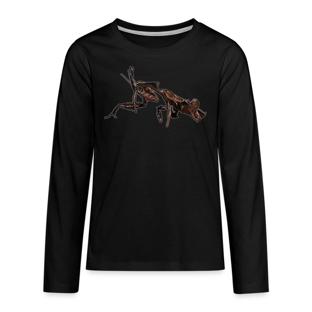Teenager Longsleeve Phyllocrania paradoxa female 2 - Schwarz