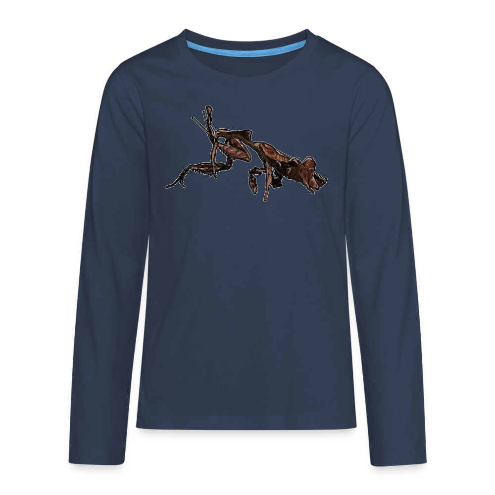 Teenager Longsleeve Phyllocrania paradoxa female 2 - Navy