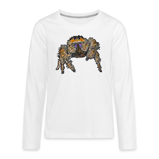 Teenager Longsleeve Phidippus regius Everglades female - weiß