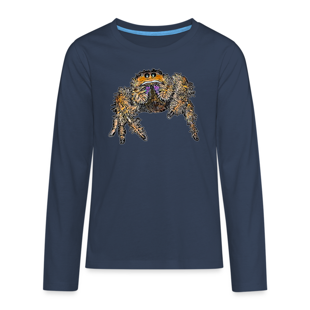 Teenager Longsleeve Phidippus regius Everglades female - Navy