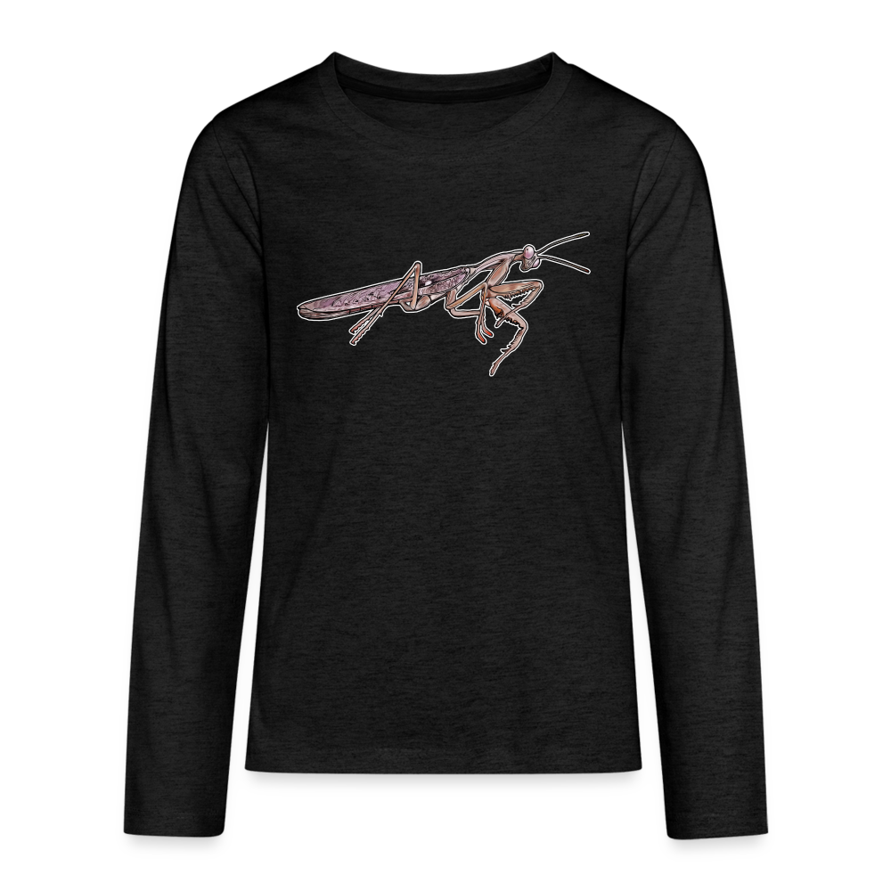 Teenager Longsleeve Rhombodera kirbyi male - Anthrazit