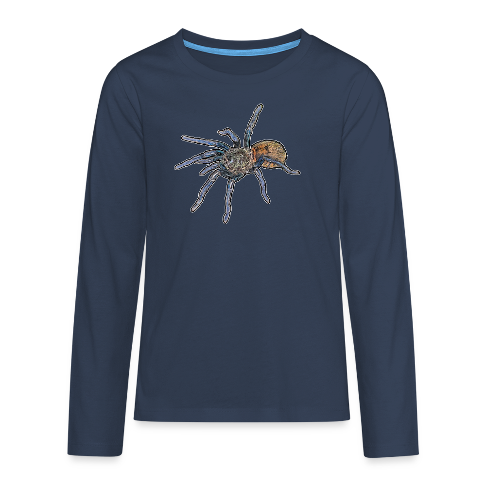 Teenager Longsleeve Chromatopelma cyaneopubescens - Navy